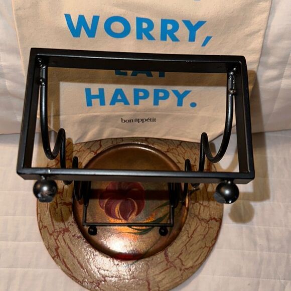 Metal Wine Rack 4 Bottle Holder - Picture 3 of 8